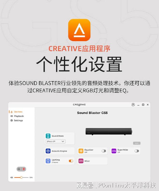 BLASTER GS5电竞音箱上市凯发天生赢家创新科技SOUND(图7)